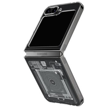 SPIGEN AIRSKIN ZERO ONE szilikon telefonvédő (ütésállóság) FEKETE Samsung Galaxy Z Flip6 5G (SM-F741) kép