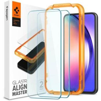 Spigen ALM Glas.Tr Samsung Galaxy A54 5G A546 2szt. edzett üveg AGL05966 fólia kép