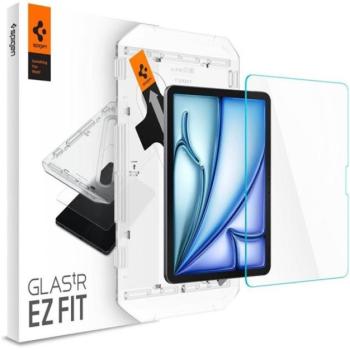 Spigen Apple Glas.tR EZ Fit iPad Air 11&quot; (2024) tempered kijelzővédő fólia felhelyező kerettel (1db) kép