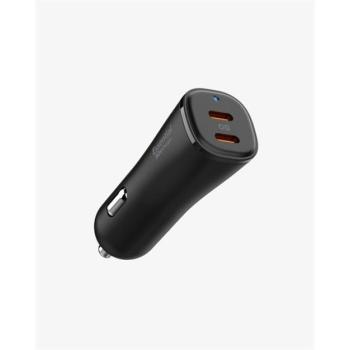 Spigen ArcStation Essential EV502 autós töltő, 50W, fekete kép