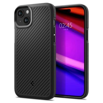 Spigen Core Armor Apple iPhone 15 tok, Matte Black, fekete kép