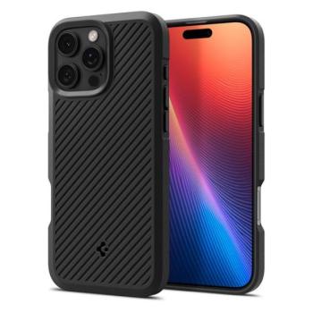 Spigen Core Armor iPhone 16 Pro Max tok, Matte Black, fekete ACS08023 kép