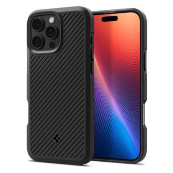Spigen Core Armor iPhone 16 Pro tok, Matte Black, fekete ACS08157 kép