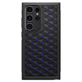 SPIGEN CRYO ARMOR szilikon telefonvédő (ütésállóság, légpárnás sarok, hatszög) FEKETE Samsung Galaxy S24 Ultra (SM-S928) kép