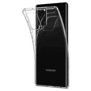 Spigen Crystal Flex Samsung Galaxy Note 20 tok, Crystal Clear, átlátszó kép