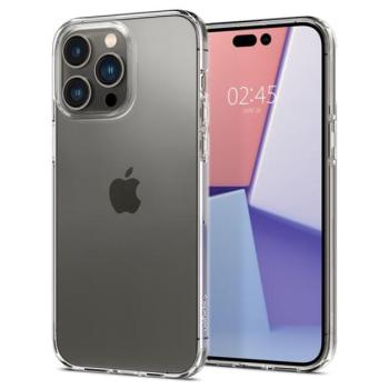 SPIGEN CRYSTAL FLEX szilikon telefonvédő (ütésállóság, légpárnás sarok) ÁTLÁTSZÓ Apple iPhone 14 Pro kép