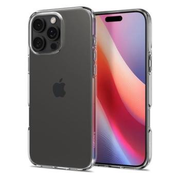 SPIGEN CRYSTAL FLEX szilikon telefonvédő (ütésállóság, légpárnás sarok) ÁTLÁTSZÓ Apple iPhone 16 Pro kép