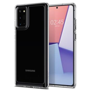 Spigen Crystal Hybrid Samsung Galaxy Note 20 tok, Crystal Clear, átlátszó kép
