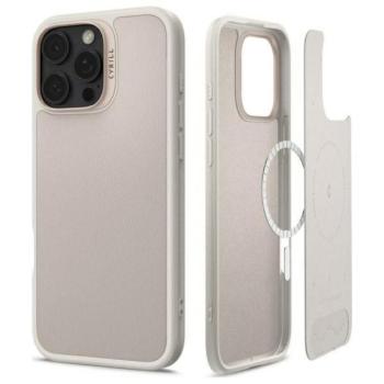 Spigen Cyrill Kajuk MAG MagSafe-kompatibilis tok iPhone 16 Pro - bézs kép