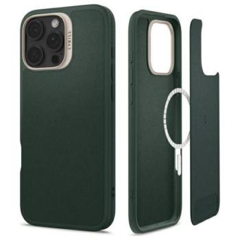 Spigen Cyrill Kajuk MagSafe-kompatibilis tok iPhone 16 Pro Max - zöld kép