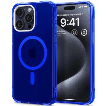 Spigen Cyrill Ultra Sheer Mag Apple iPhone 15 Pro tok, Denim, sötétkék kép