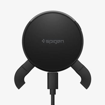 Spigen Essential Qi2.2 mágneses Magsafe autós tartó szellőzőrácsba, vezeték nélküli töltéssel, fekete kép