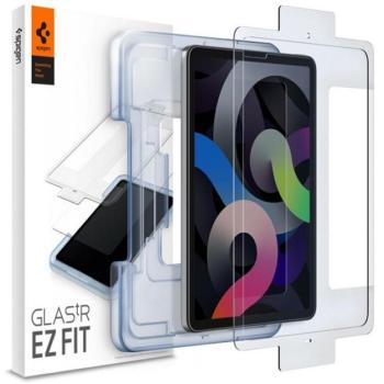SPIGEN EZ FIT képernyővédő üveg 2db (2.5D, tokbarát, ultravékony, 0.2mm, 9H + segédkeret) ÁTLÁTSZÓ Apple IPAD Pro 11 (2018), Apple IPAD Pro 11 (2020), Apple IPAD Air 2020 (Air 4), Apple IPA kép