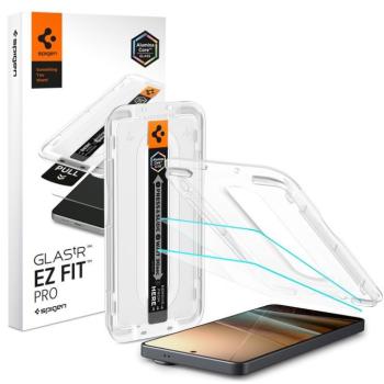 Spigen Glas.tR EZ Fit Pro Anti-Reflection Samsung Galaxy S26 Ultra tempered kijelzővédő fólia felhelyező kerettel (2db) kép