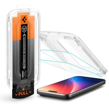 Spigen Glas.tR EZ Fit Pro HD Apple iPhone Air (2025) tempered kijelzővédő fólia felhelyező kerettel (1db) kép