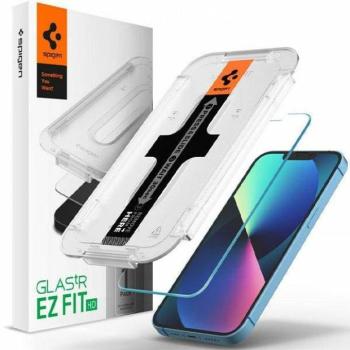 Spigen Glas.TR iPhone 14/13 Pro/13 &quot;EZ FIT&quot; edzett üveg kijelzővédő fólia kép