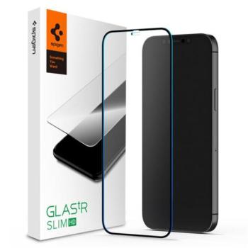 Spigen Glass FC Apple iPhone 12/12 Pro Tempered kijelzővédő fólia kép