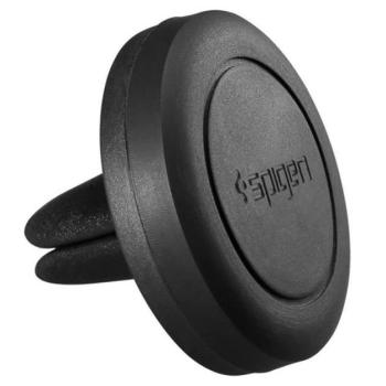 SPIGEN KUEL A200 autós tartó (szellőzőre, 360°-ban forgatható, mágneses) FEKETE CAT S60, Apple iPhone 7 4.7, Apple iPhone 7 Plus 5.5, Blackberry DTEK50 , Vodafone Smart turbo 7 (VFD500), HTC De kép