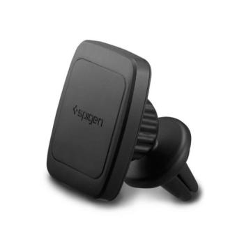 Spigen Kuel H12 mágneses forgatható univerzális autós tartó szellőzőrácsba, fekete kép
