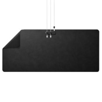 Spigen LD302M egérpad mágneses kábeltartóval (90 x 40 cm), fekete  kép