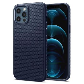 Spigen Liquid Air Apple iPhone 12/12 Pro tok, Navy Blue, kék kép