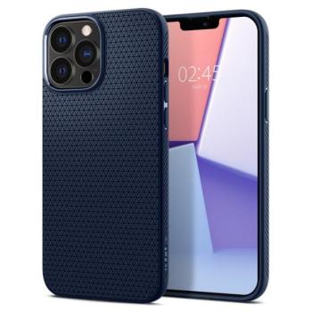 Spigen Liquid Air Apple iPhone 13 Pro tok, Navy Blue, sötétkék kép