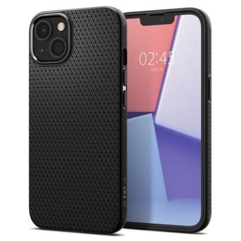Spigen Liquid Air Apple iPhone 13 tok, Matte Black, fekete kép