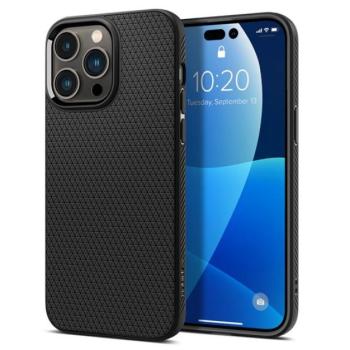 Spigen Liquid Air Apple iPhone 14 Pro Max tok, Matte Black, fekete kép