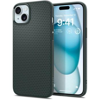Spigen Liquid Air Apple iPhone 15 Plus tok, zöld kép