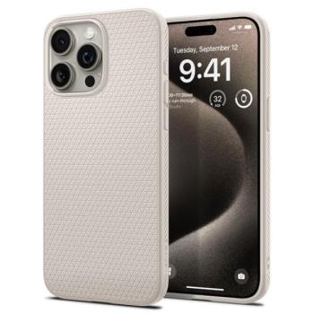 Spigen Liquid Air Apple iPhone 15 Pro tok, bézs kép