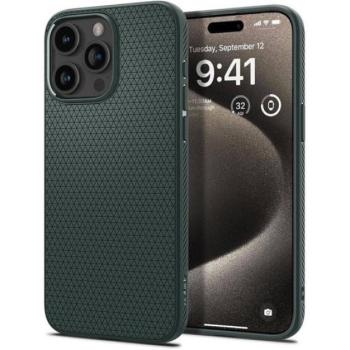 Spigen Liquid Air Apple iPhone 16 Pro Max tok Abyss Green, zöld kép