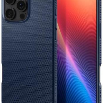 Spigen Liquid Air Apple iPhone 16 Pro tok, Navy Blue, kék ACS08118 kép