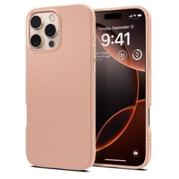 Spigen Liquid Air Apple iPhone 16 Pro tok, Rose Titanium, rozéarany kép
