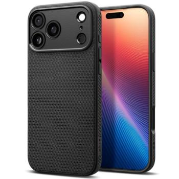 Spigen Liquid Air Apple iPhone 17 Pro Max tok, Matte Black, fekete kép