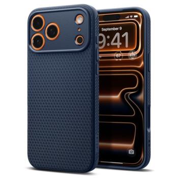Spigen Liquid Air Apple iPhone 17 Pro tok, Navy Blue, kék kép