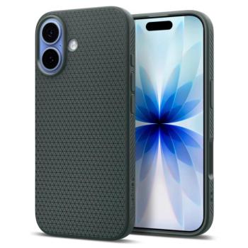 Spigen Liquid Air Apple iPhone 17 tok, Abbys Green, zöld kép