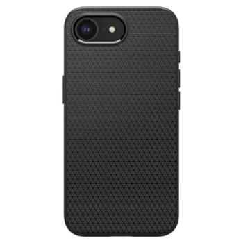 Spigen Liquid Air Apple iPhone 17e / iPhone 16e hátlap tok, matt fekete kép