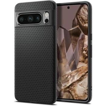 Spigen Liquid Air Google Pixel 8 Pro fekete/matt black ACS06311 tok kép