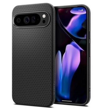 Spigen Liquid Air Google Pixel 9 Pro XL tok, Matte Black, fekete kép
