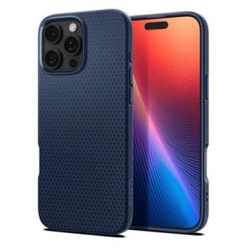 Spigen Liquid Air iPhone 16 Pro Max tok, Navy Blue, kék ACS07989 kép