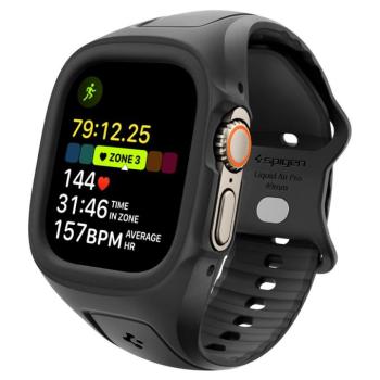 Spigen Liquid Air Pro Apple Watch Ultra 3 / 2 / 1 49mm tok / szíj, fekete kép