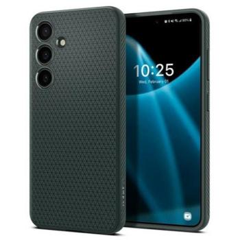 Spigen Liquid Air Samsung Galaxy S24 tok, sötétzöld kép