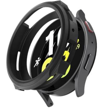 SPIGEN LIQUID AIR szilikon óra keret (közepesen ütésálló) FEKETE Samsung Galaxy Watch 6 40mm (SM-R930) kép
