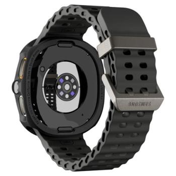 SPIGEN LIQUID AIR szilikon óra keret (ütésállóság) FEKETE Samsung Galaxy Watch 8 eSIM 40mm (SM-L325), Galaxy Watch 8 40mm (SM-L320) kép