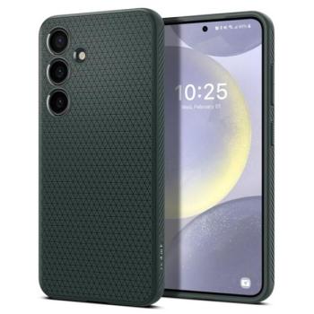 SPIGEN LIQUID AIR szilikon telefonvédő (ütésállóság, légpárnás sarok, rombusz) SÖTÉTZÖLD Samsung Galaxy S24 Plus (SM-S926) kép