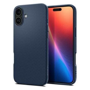 Spigen Liquid Air tok iPhone 16 - tengerészkék kép