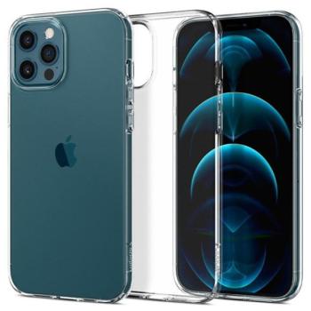 Spigen Liquid Crystal Apple iPhone 12/12 Pro tok, Crystal Clear, átlátszó kép