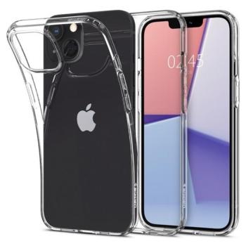 Spigen Liquid Crystal Apple iPhone 13 tok, Crystal Clear, átlátszó kép