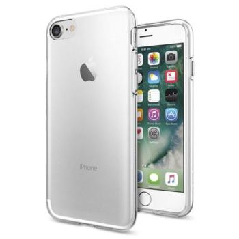 Spigen Liquid Crystal Apple iPhone SE 2022/2020/8/7 tok, Crystal Clear, átlátszó kép