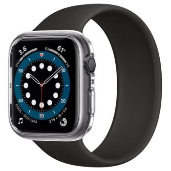 Spigen Liquid Crystal Apple Watch S7 (45mm)S6/S5/S4/SE 44mm Crystal Clear tok, átlátszó kép